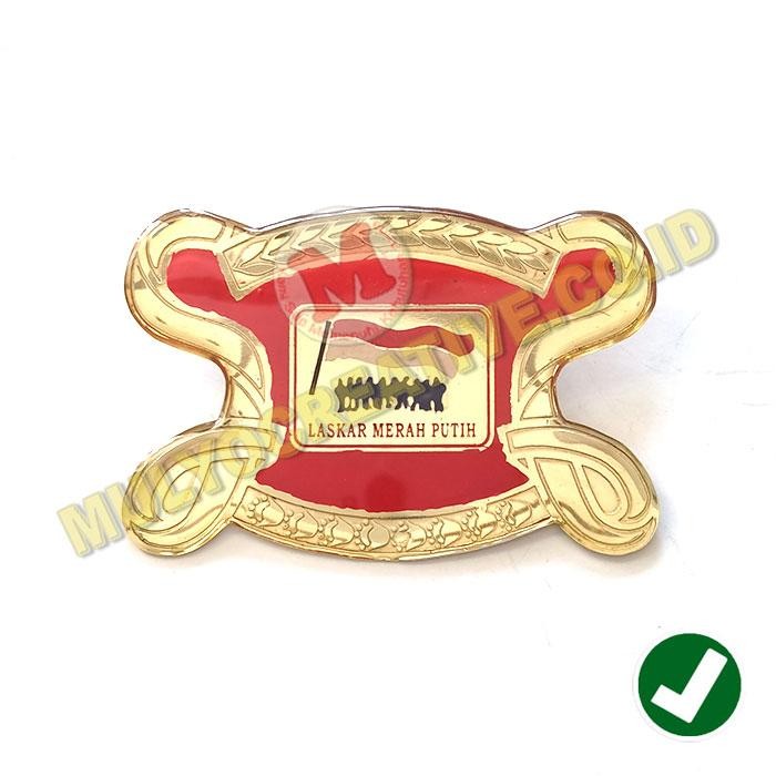 

Emblem Laskar Merah Putih Emblem Pin LMP Murah PREMIUM