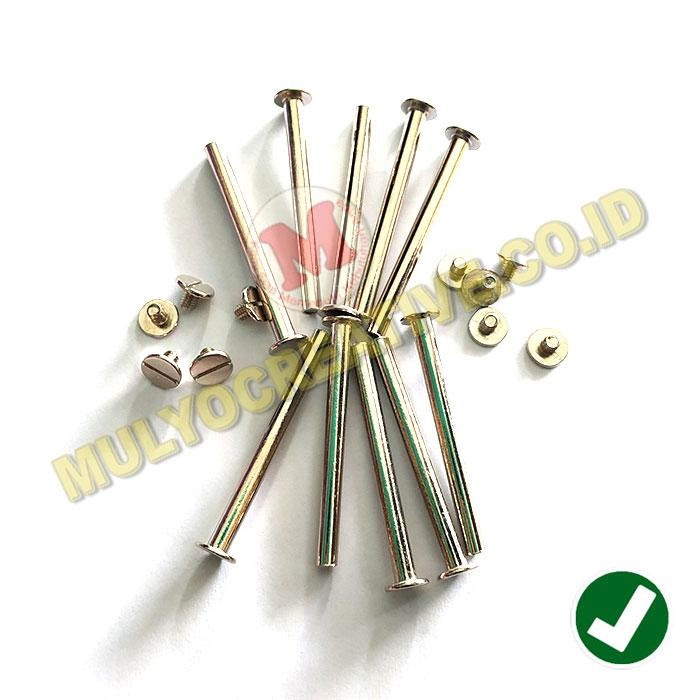 

Paku Baut Jilid Buku Ukuran 5.5 Cm Mur Baut Sabuk Paku Baut Murah PREMIUM