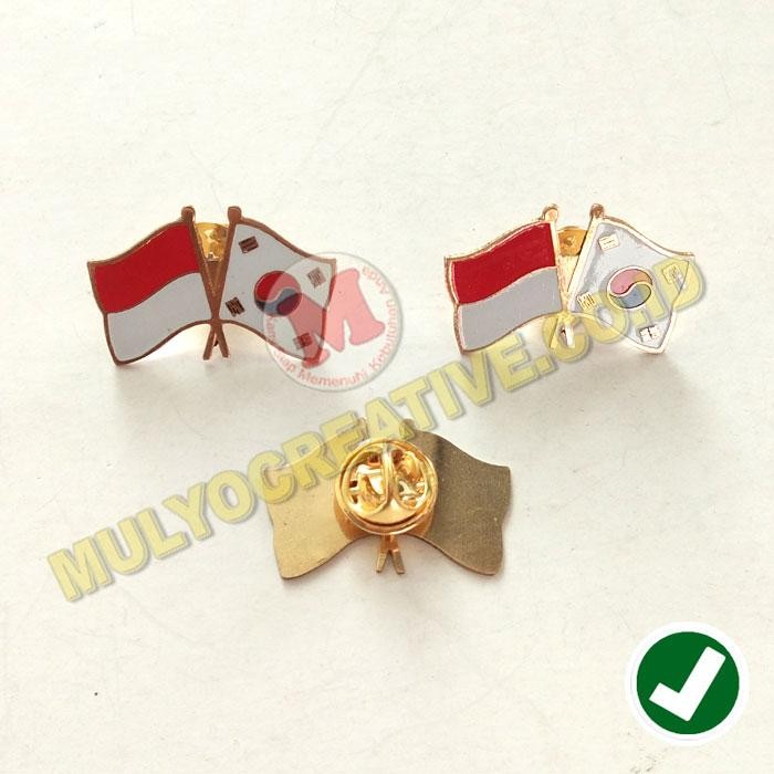 

Pin Bendera Persahabatan Korea Selatan Dan Indonesia PREMIUM