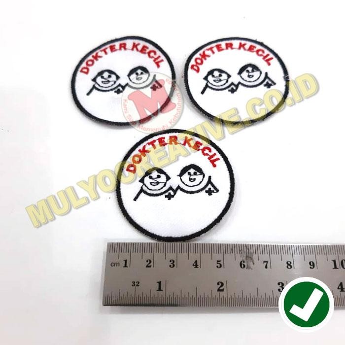 

Bordir Logo Dokter Kecil - Bordir Logo Custom Desain PREMIUM