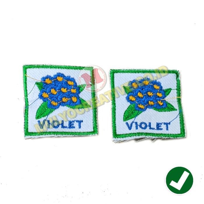 

Bordir Tanda Regu Violet Bet Bordir Tanda Regu Pramuka PREMIUM