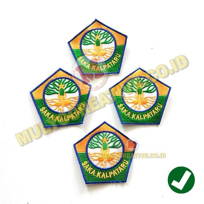

Bordir Pramuka Saka Kalpataru - Bed Bordir Rapi Saka Pramuka Murah PREMIUM