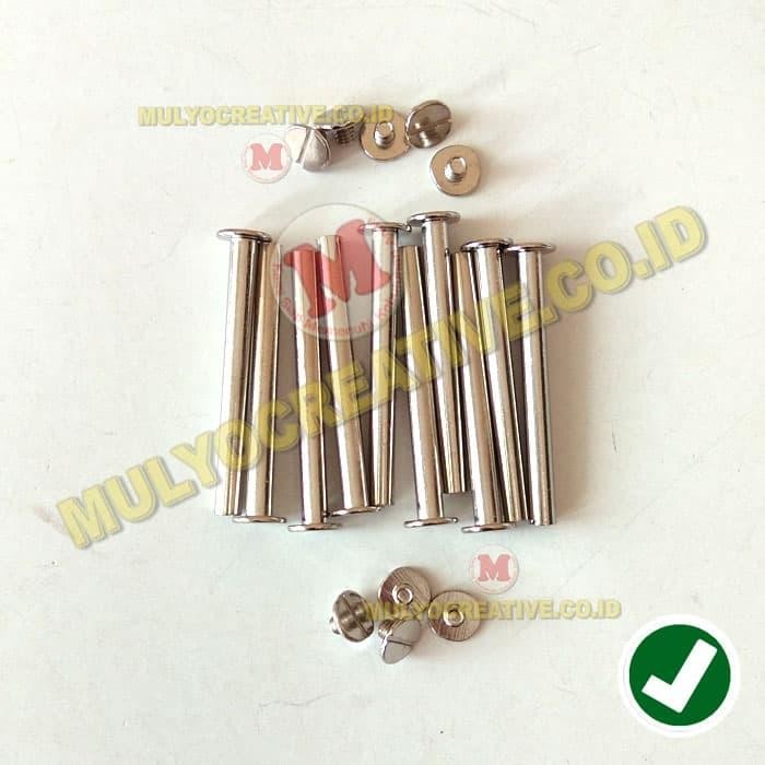 

Mur Baut Sabuk Kulit Ukuran 50mm - Paku Baut Jilid Buku PREMIUM