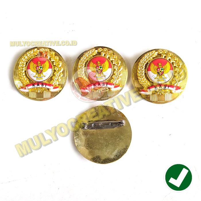 

Lencana Pin Kasi Perangkat Desa Pin Kasi Garuda Model Bulat Murah PREMIUM