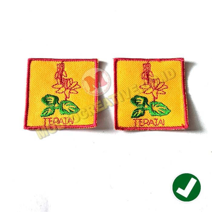 

Bordir Tanda Regu Teratai - Bordir Lambang Regu Pramuka PREMIUM