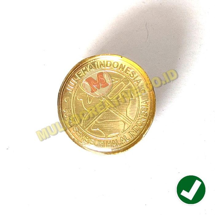

Pin Juleha Pin Bros Logo Juru Sembelih Halal Indonesia PREMIUM