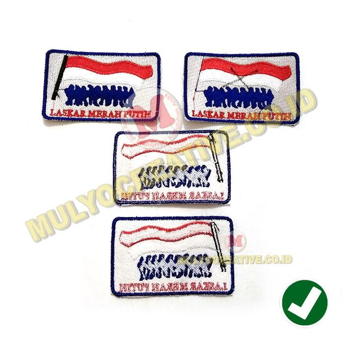 

Bordir Patch Logo Laskar Merah Putih Patch LMP Murah PREMIUM