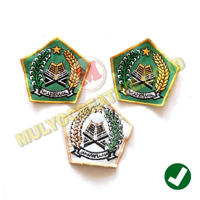 

Bed Bordir Logo Kementerian Agama Kemenag Iklas Beramal Murah PREMIUM