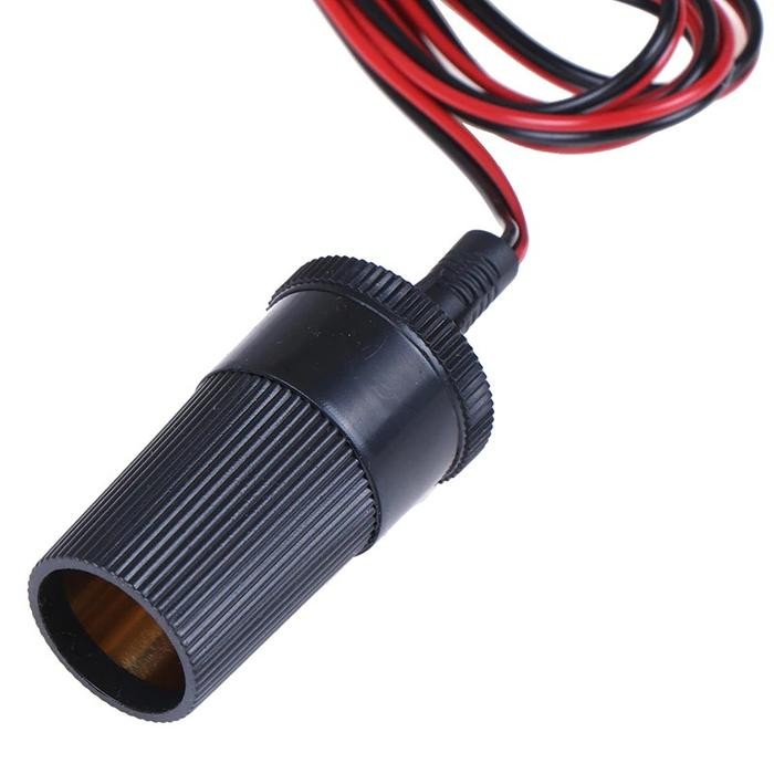 Kabel Jepit Buaya Ke Aki Dengan Ujung Soket Lighter Pemantik