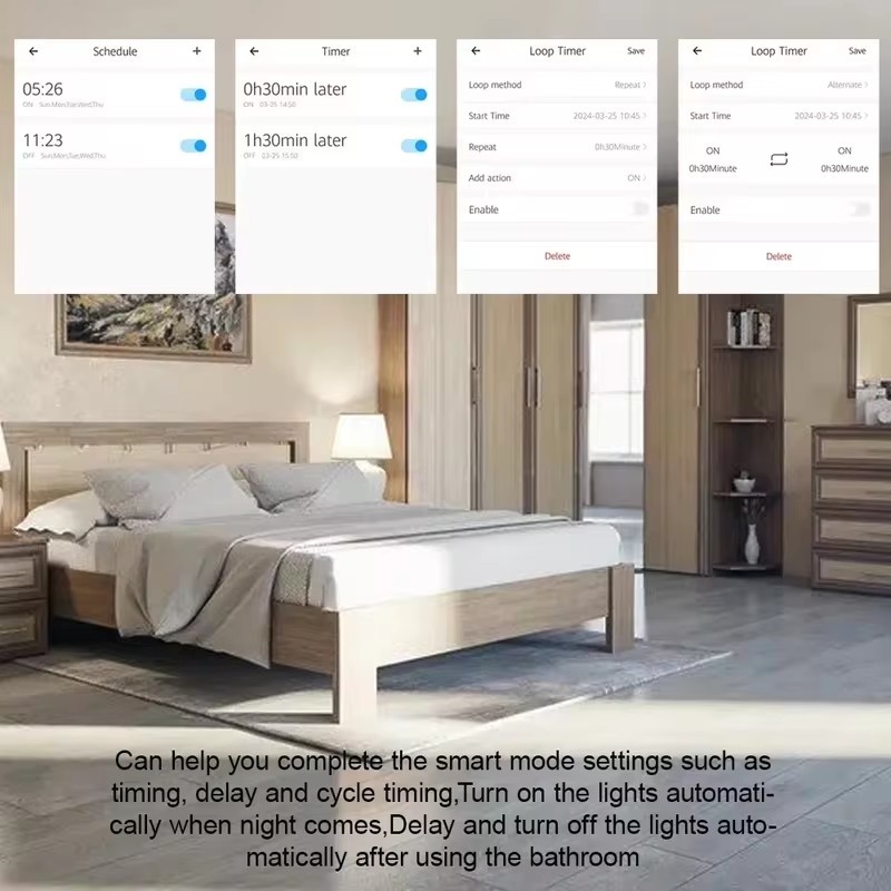 Wifi Circuit Breaker Smart Time Timer Relay Switch Voice Remote Control By Tuya Ewelink App Smart