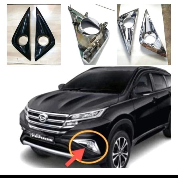Terlaris Cover Fog Lamp / Ring Fog Lamp All New Rush Terios 2018-2023