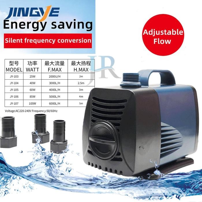 POMPA AIR CELUP AQUARIUM KOLAM HIDROPONIK WATER PUMP AMPHIBIOUS JINGYE