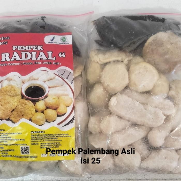 

Ready Pempek Radial Palembang-Isi 25 Pcs