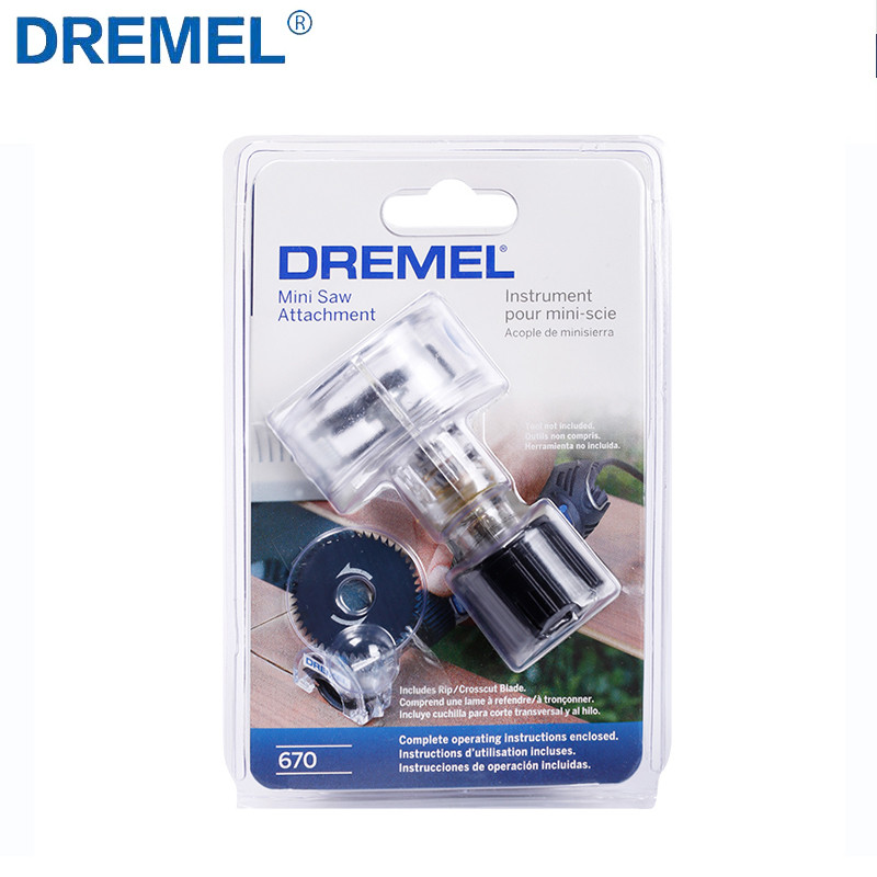 Dremel 670 Mini Saw Attachment Grinding Head Brush Head Cutting Piece Multifunction 3000/4000/8220 R
