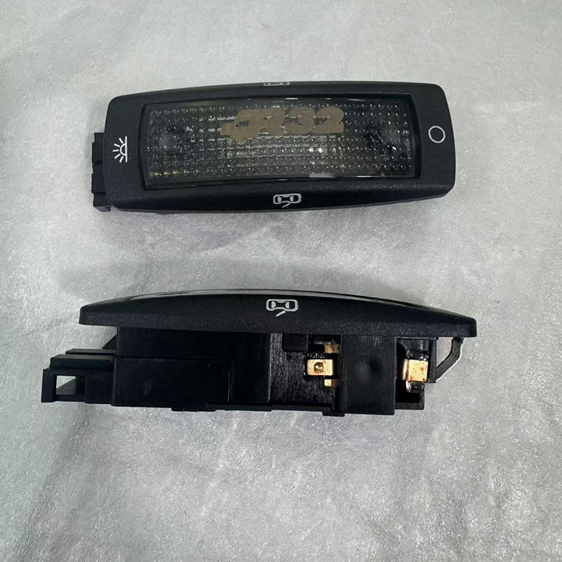 Black Interior Reading Light Dome Lamp Rear For Vw Golf Mk4 Bora Passat B5 1998-2005 Beetle