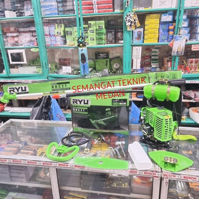 Rbc2T Mesin Potong Babat Pangkas Rumput Grass Cutter Ryu Rbc 2T
