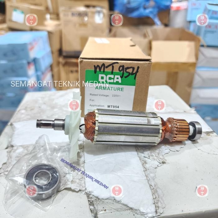 Mt954 Armature Angker Grenda Tangan Grinder 4" Maktec Dca Mt 954