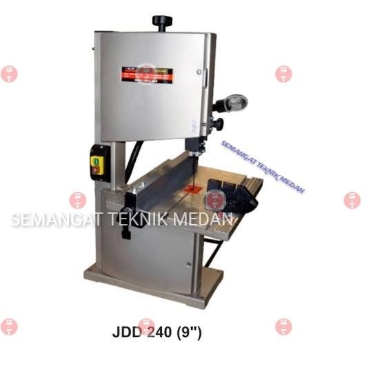 Jdd240 Mesin Gergaji Kayu Ukir Bandsaw Band Saw 230Mm 9" Wipro Jdd 240