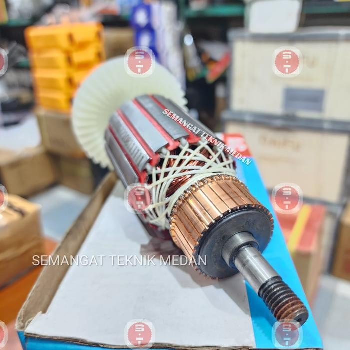 Armature Angker Mesin Serut Ketam Pasah Planer Duduk 12" Ryu Rpp12