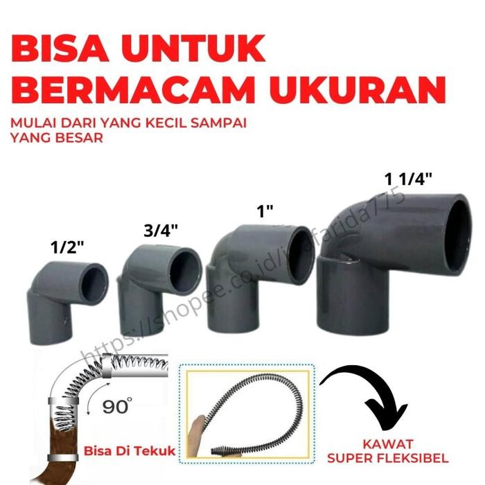 AYOOOLLARIZSS Kawat Pembersih Saluran Air Mampet/Alat Jepit Kawat Pembersih Saluran Mampet Adaptor