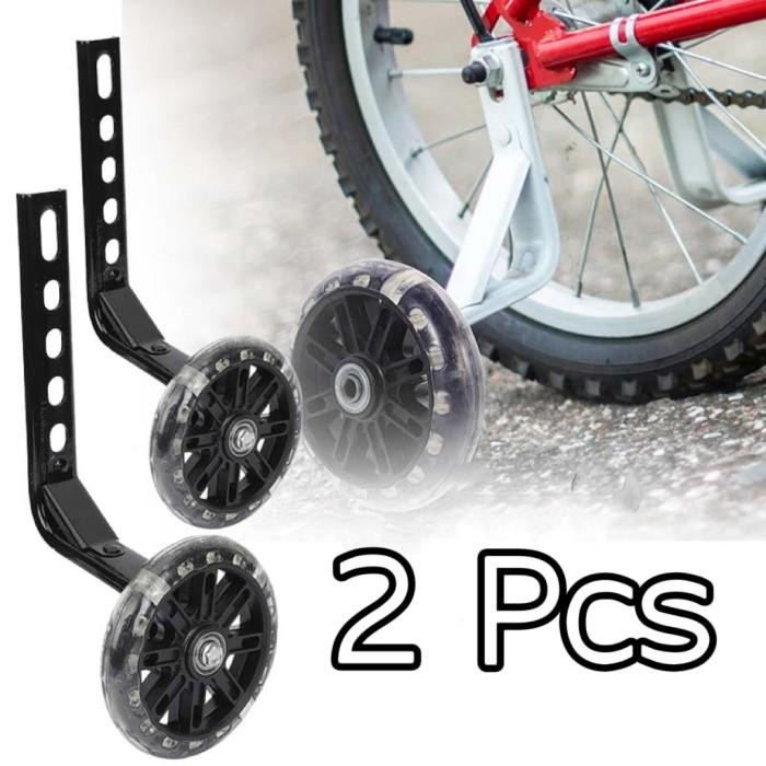 NEW 1 Pasang Roda Bantu Sepeda Anak 12 Kuat Roda Sepeda Anak Samping Universal roda samping