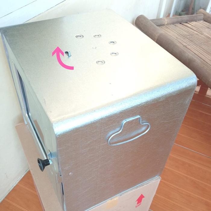 RB Oven Tangkring Bima Sakti 3 Susun + Behel Besi Tangkringan Open Kompor Besar Mini Hock Jumbo