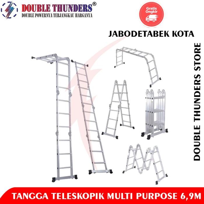 

Terlaris Dt Tangga Multipurpose 6,9M Tangga Lipat Dlm 206