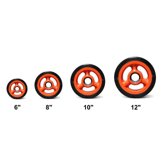 

Terlaris Hercules - Roda Kastor Dan Trolley Velg Besi 10 Inch Heavy Duty