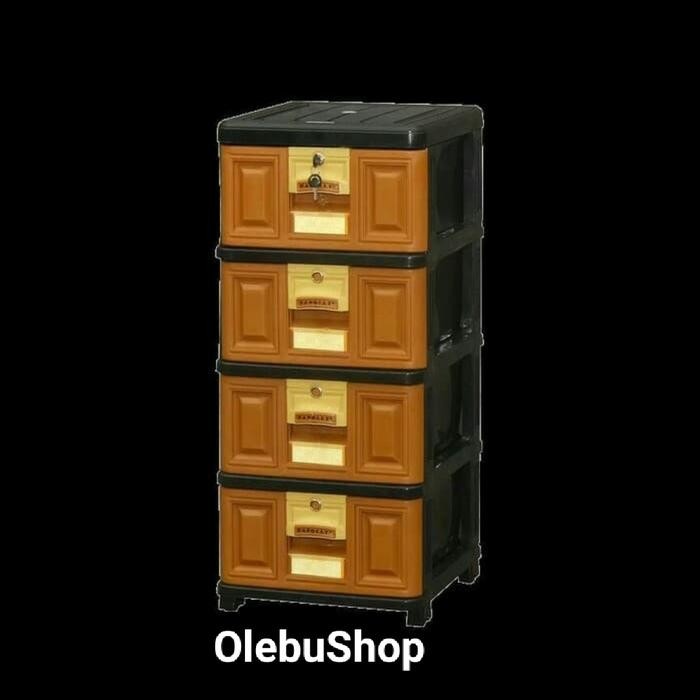 Container Napolly STB 400 Lemari Pakaian Murah Susun 4 STB400