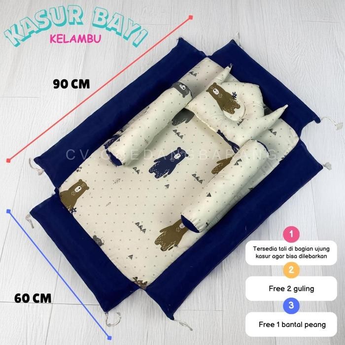 Kasur Kelambu Bayi set bantal guling Kasur bayi Kasur baby newborn Set kasur bayi kelambu