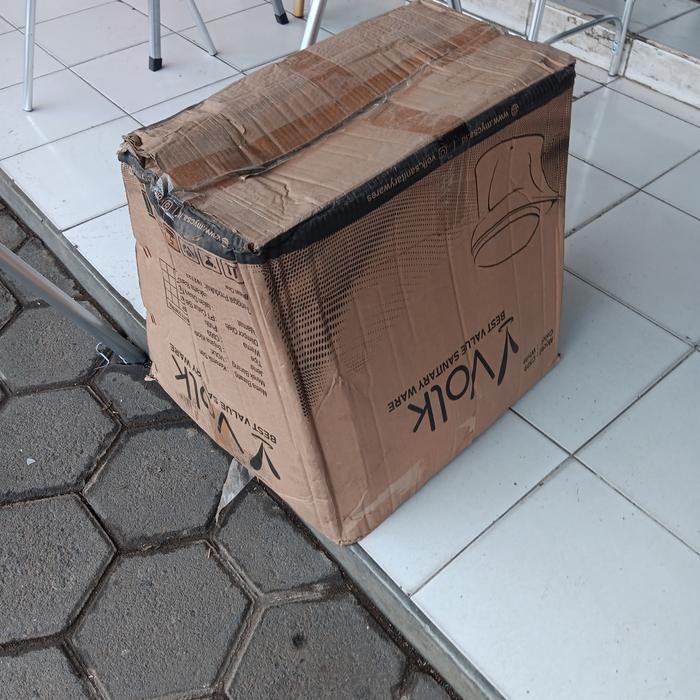 KLOSET CLOSET DUDUK DUTY TANPA TANGKI C 07 C07 C-07 MONOBLOCK SIRAM