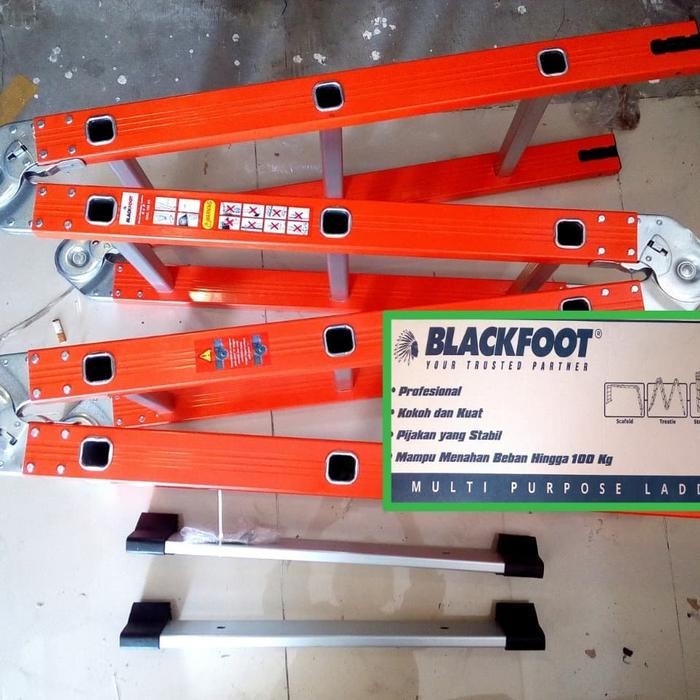 

Terlaris Tangga Lipat Aluminium Merah Black Foot 4,6M (4X4)
