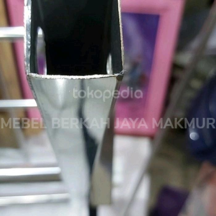 JEMURAN BAJU STAINLESS STEEL JUMBO