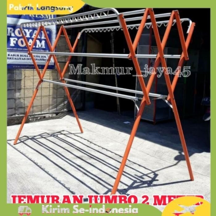 JEMURAN BAJU JUMBO 2 METER TRUMP BINA KARYA