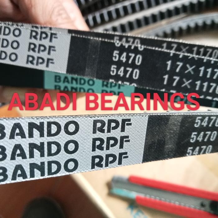 TERMURAH V BELT/FAN BELT RPF 5470 /RPF5470 BANDO