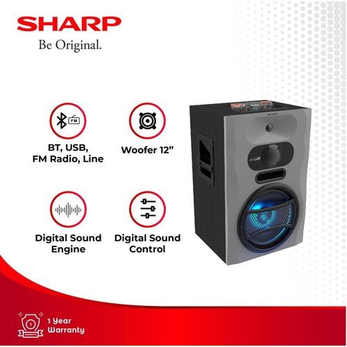 Sharp Active Speaker CBOX-PROX12UBB PRO X Series / 3 Way Speaker CBOXPROX12UBB