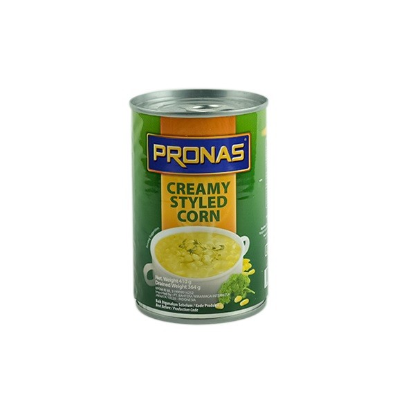 

PRONAS CREAM CORN 410 GR