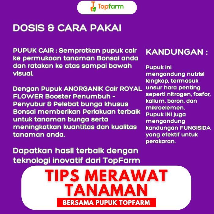 Pupuk Bonsai 1 Liter / Pupuk Pelebat Daun Bonsai / Pupuk Pelebat Bunga Bonsai / Pupuk Tanaman Bonsai