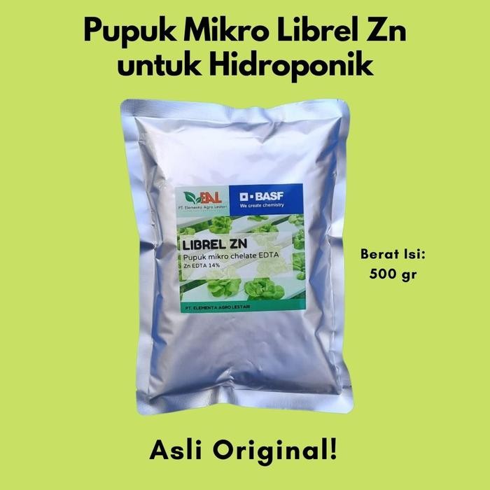Pupuk Mikro Librel Zn REPACK 500 gr untuk Tanaman Hidroponik