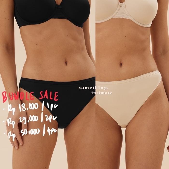[50RB ISI 4] SALE Marks & Spencer Mix Brand Sisa Export Basic Black