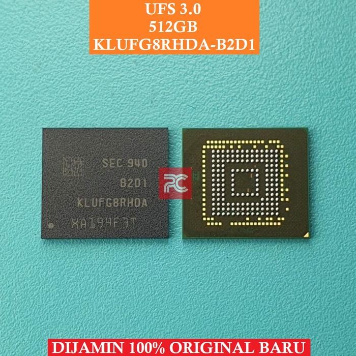 IC UFS 512 GB KLUFG8RHDA Original New Baru 512GB UFS 3.0