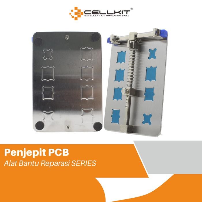 CELLKIT Penjepit PCB Holder PCB Board Handphone Universal + Lubang IC