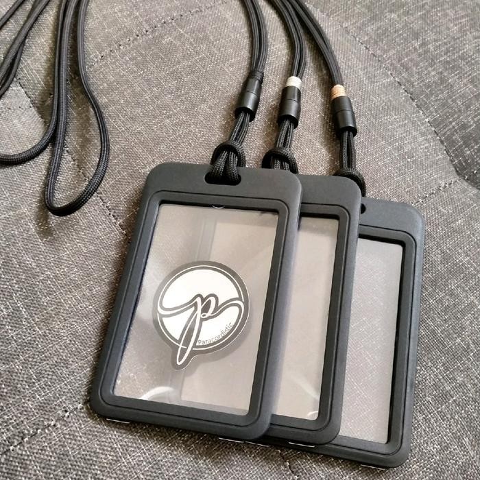 

Simplex lanyard Paracordistic card holder 2 sisi