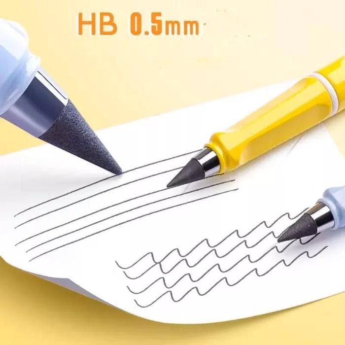 

Eternal Pencil / Pensil Anti Patah / Perlengkapan Sekolah/ Pensil Lucu
