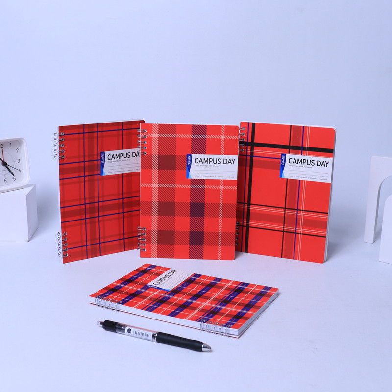 

[BMS Tangerang] Bantex Buku Tulis Spiral A5 70 gsm Bergaris - Campus Kotak Modern Buku Catatan Pelajar SPA560-005