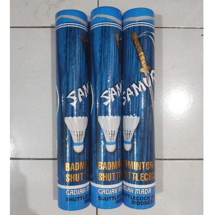 Samurai Biru Shuttlecock Badminton Original