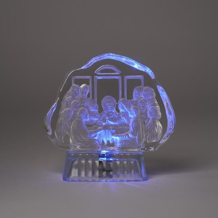 Pajangan Crystal 3D Laser / Salib