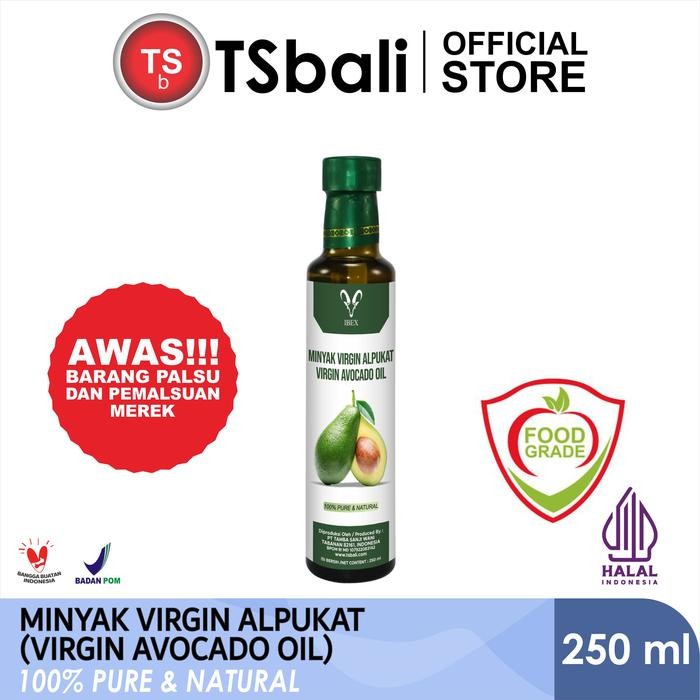 

IBEX Avocado Oil / Minyak Alpukat Murni dan Asli : Food Grade - Unrefined - Cold Pressed - Natural