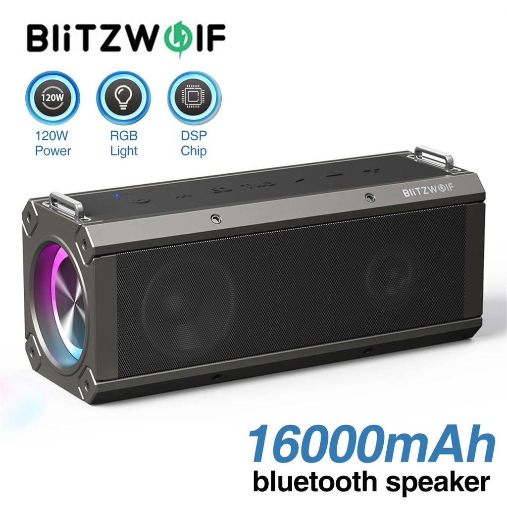 BlitzWolf BW-WA3 PRO Speaker Portabel Bluetooth, Speaker Portabel