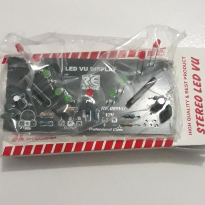 Kit Modul Module Led Vu Display Stereo Ranic